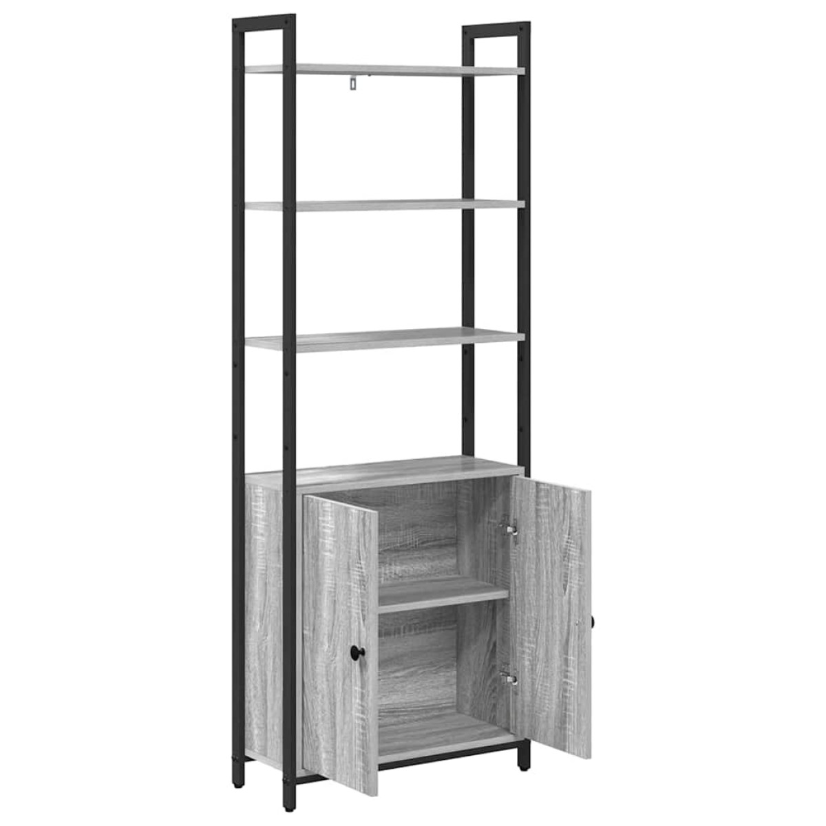 vidaXL Βιβλιοθήκη 6 επίπεδα 60 x 24 x 161 εκ Επεξεργασμένο Ξύλο