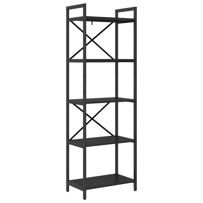 vidaXL Ράφι Βιβλίων 5 επίπεδα 56 x 34 x 171 εκ Επεξεργασμένο Ξύλο