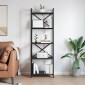 vidaXL Ράφι Βιβλίων 5 επίπεδα 56 x 34 x 171 εκ Επεξεργασμένο Ξύλο