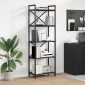vidaXL Ράφι Βιβλίων 5 επίπεδα 56 x 34 x 171 εκ Επεξεργασμένο Ξύλο