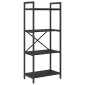 vidaXL Ράφι Βιβλίων 4 επίπεδα 56 x 34 x 133,5 εκ Επεξεργασμένο Ξύλο