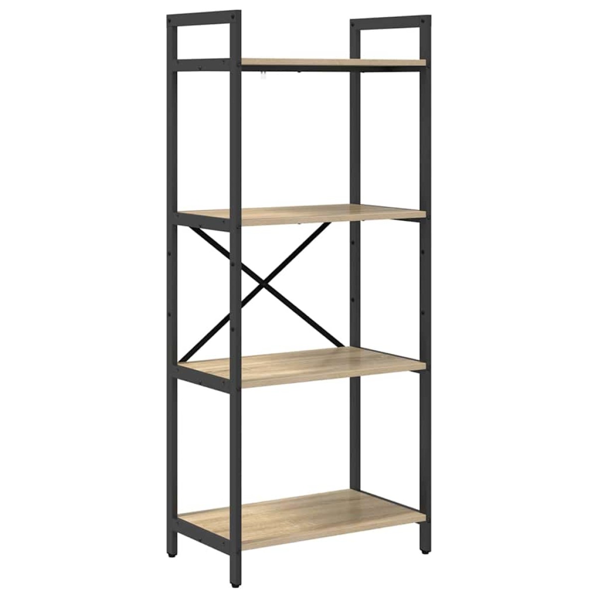 vidaXL Ράφι Βιβλίων 4 επίπεδα 56 x 34 x 133,5 εκ Επεξεργασμένο Ξύλο