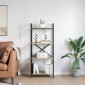 vidaXL Ράφι Βιβλίων 4 επίπεδα 56 x 34 x 133,5 εκ Επεξεργασμένο Ξύλο
