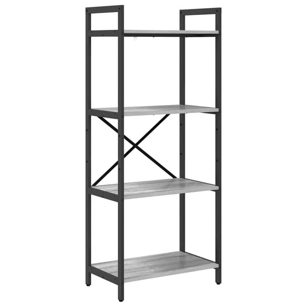 vidaXL Ράφι Βιβλίων 4 επίπεδα 56 x 34 x 133,5 εκ Επεξεργασμένο Ξύλο