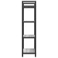 vidaXL Ράφι Βιβλίων 4 επίπεδα 56 x 34 x 133,5 εκ Επεξεργασμένο Ξύλο