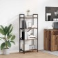 vidaXL Ράφι Βιβλίων 4 επίπεδα 56 x 34 x 133,5 εκ Επεξεργασμένο Ξύλο