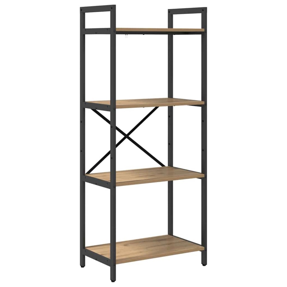 vidaXL Ράφι Βιβλίων 4 επίπεδα 56 x 34 x 133,5 εκ Επεξεργασμένο Ξύλο
