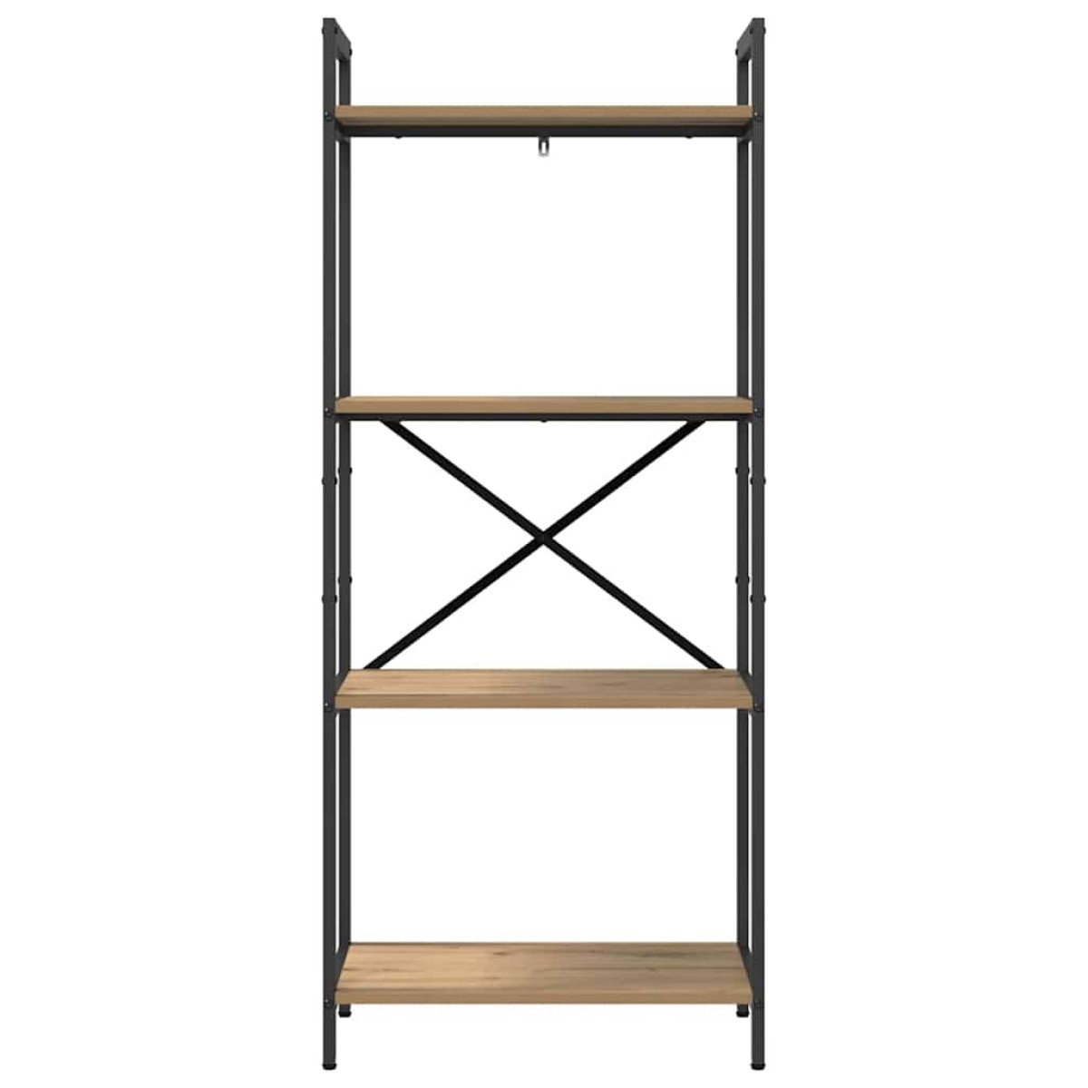 vidaXL Ράφι Βιβλίων 4 επίπεδα 56 x 34 x 133,5 εκ Επεξεργασμένο Ξύλο