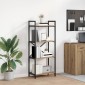 vidaXL Ράφι Βιβλίων 4 επίπεδα 56 x 34 x 133,5 εκ Επεξεργασμένο Ξύλο