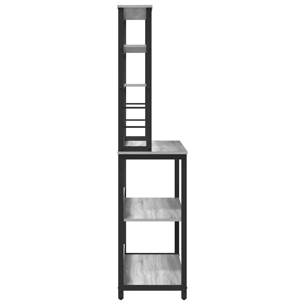 vidaXL Ράφι Κουζίνας 5 επίπεδα 100 x 40 x 168 εκ Επεξεργασμένο Ξύλο