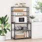 vidaXL Ράφι Κουζίνας 5 επίπεδα 100 x 40 x 168 εκ Επεξεργασμένο Ξύλο
