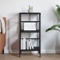 vidaXL Ράφι Βιβλίων 2 επιπέδων 40 x 29,5 x 81 εκ Επεξεργασμένο Ξύλο