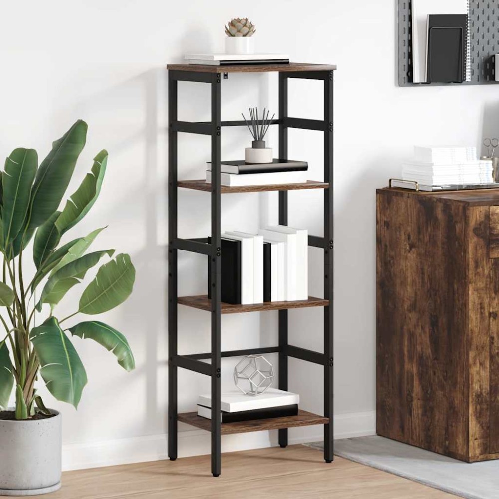vidaXL Ράφι Βιβλίων 3 επιπέδων 40 x 29,5 x 115 εκ Επεξεργασμένο Ξύλο