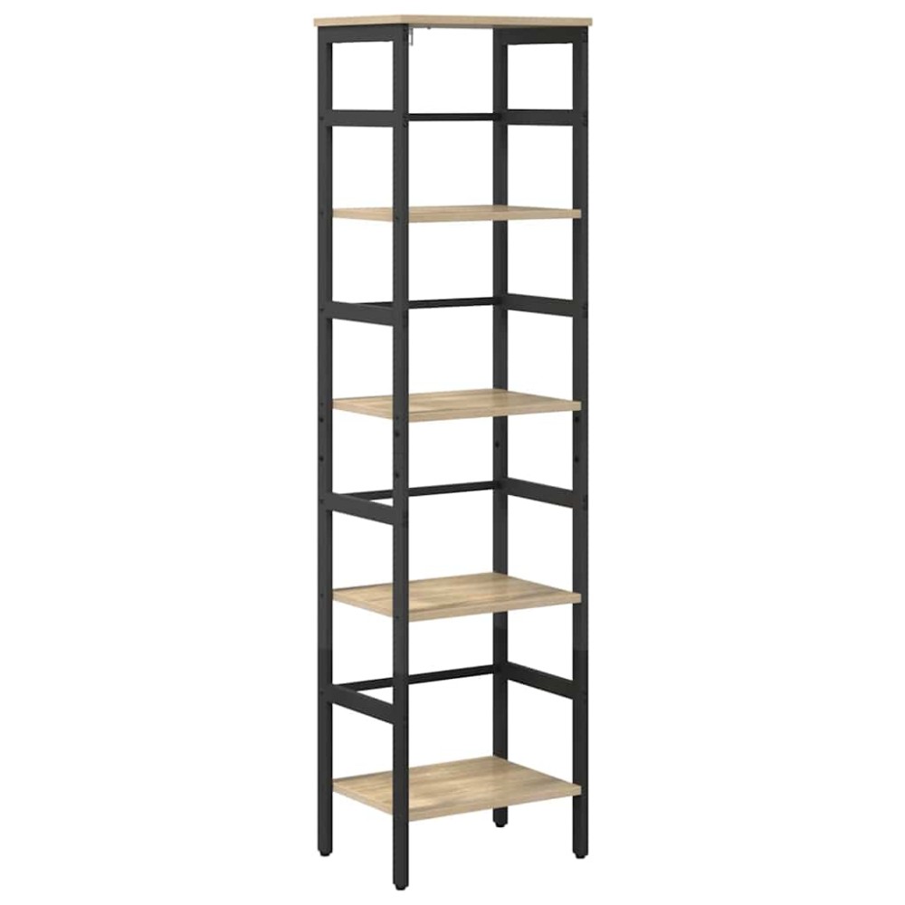 vidaXL Ράφι Βιβλίων 4 επιπέδων 40 x 29,5 x 149 εκ Επεξεργασμένο Ξύλο