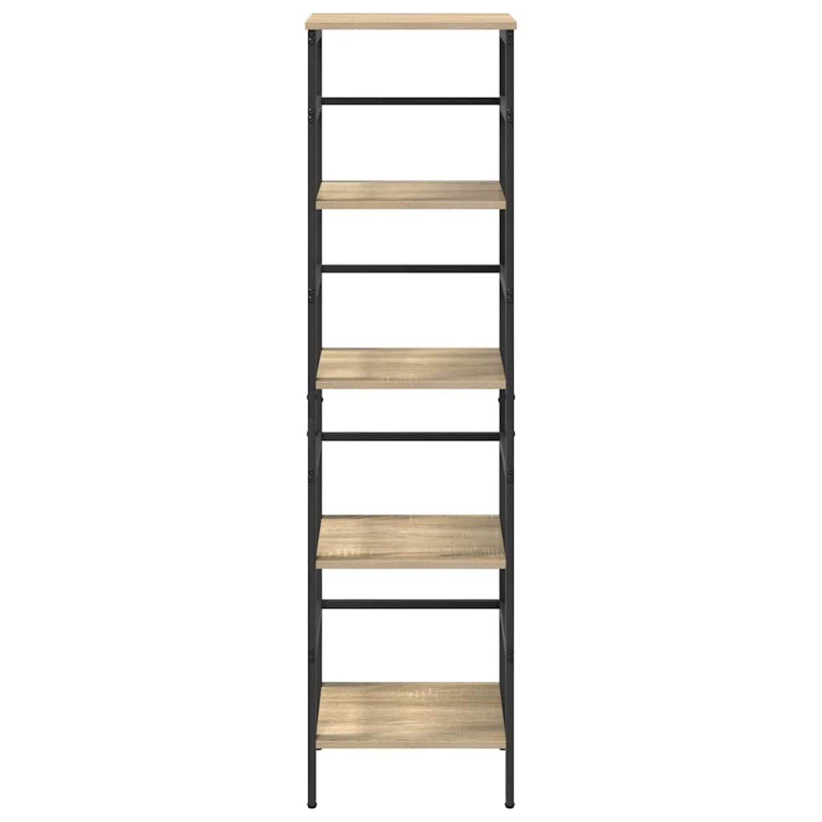 vidaXL Ράφι Βιβλίων 4 επιπέδων 40 x 29,5 x 149 εκ Επεξεργασμένο Ξύλο