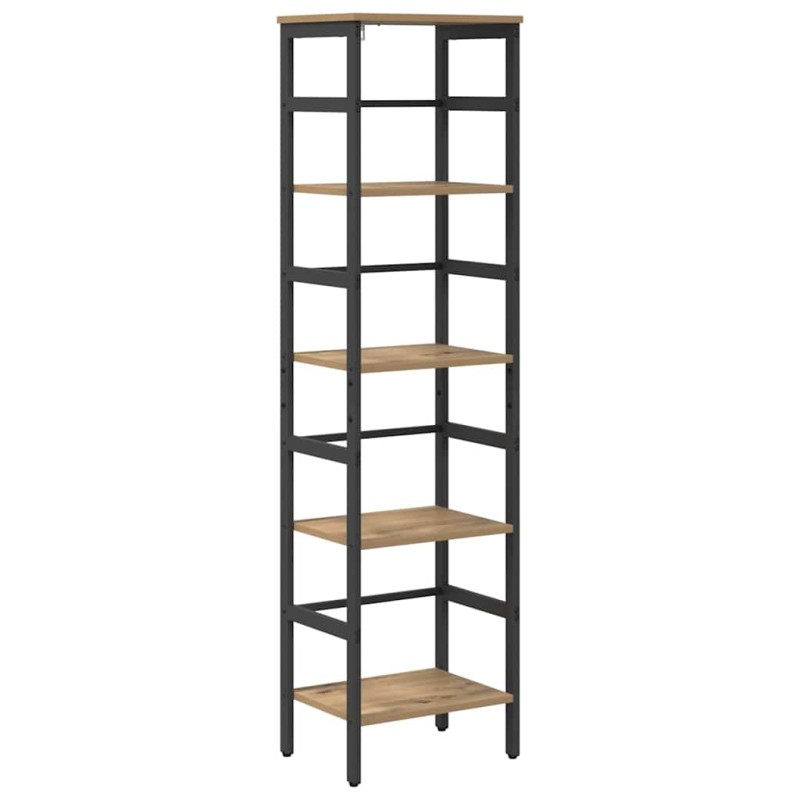 vidaXL Ράφι Βιβλίων 4 επιπέδων 40 x 29,5 x 149 εκ Επεξεργασμένο Ξύλο