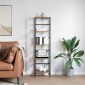 vidaXL Ράφι Βιβλίων 4 επιπέδων 40 x 29,5 x 149 εκ Επεξεργασμένο Ξύλο