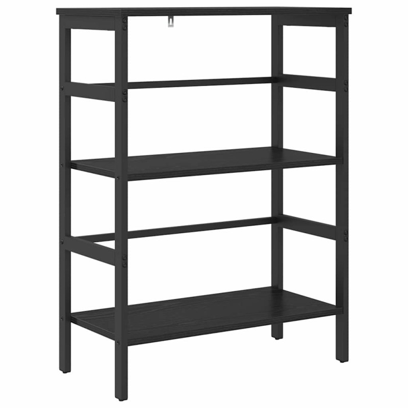 vidaXL Ράφι Βιβλίων 2 επιπέδων 60 x 29,5 x 81 εκ Επεξεργασμένο Ξύλο