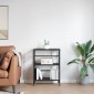 vidaXL Ράφι Βιβλίων 2 επιπέδων 60 x 29,5 x 81 εκ Επεξεργασμένο Ξύλο