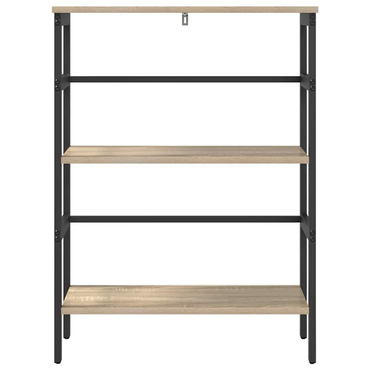 vidaXL Ράφι Βιβλίων 2 επιπέδων 60 x 29,5 x 81 εκ Επεξεργασμένο Ξύλο