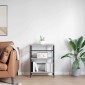 vidaXL Ράφι Βιβλίων 2 επιπέδων 60 x 29,5 x 81 εκ Επεξεργασμένο Ξύλο