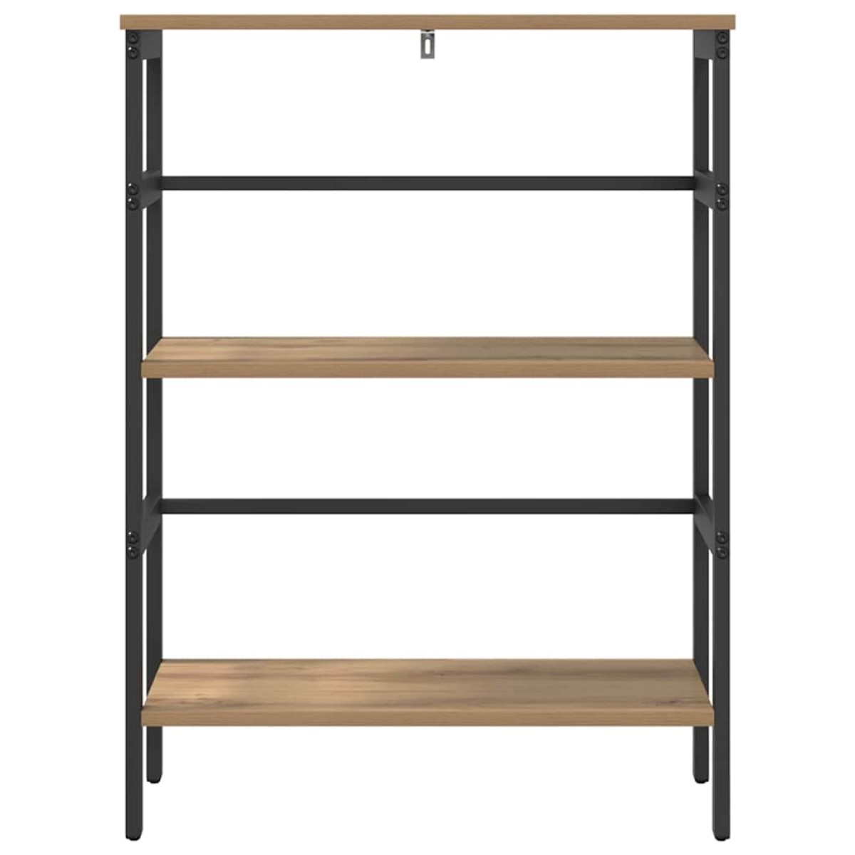 vidaXL Ράφι Βιβλίων 2 επιπέδων 60 x 29,5 x 81 εκ Επεξεργασμένο Ξύλο