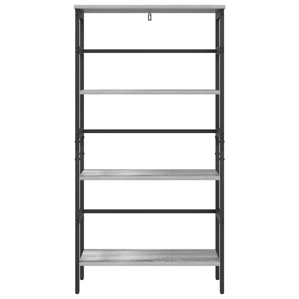 vidaXL Ράφι Βιβλίων 3 επιπέδων 60 x 29,5 x 115 εκ Επεξεργασμένο Ξύλο
