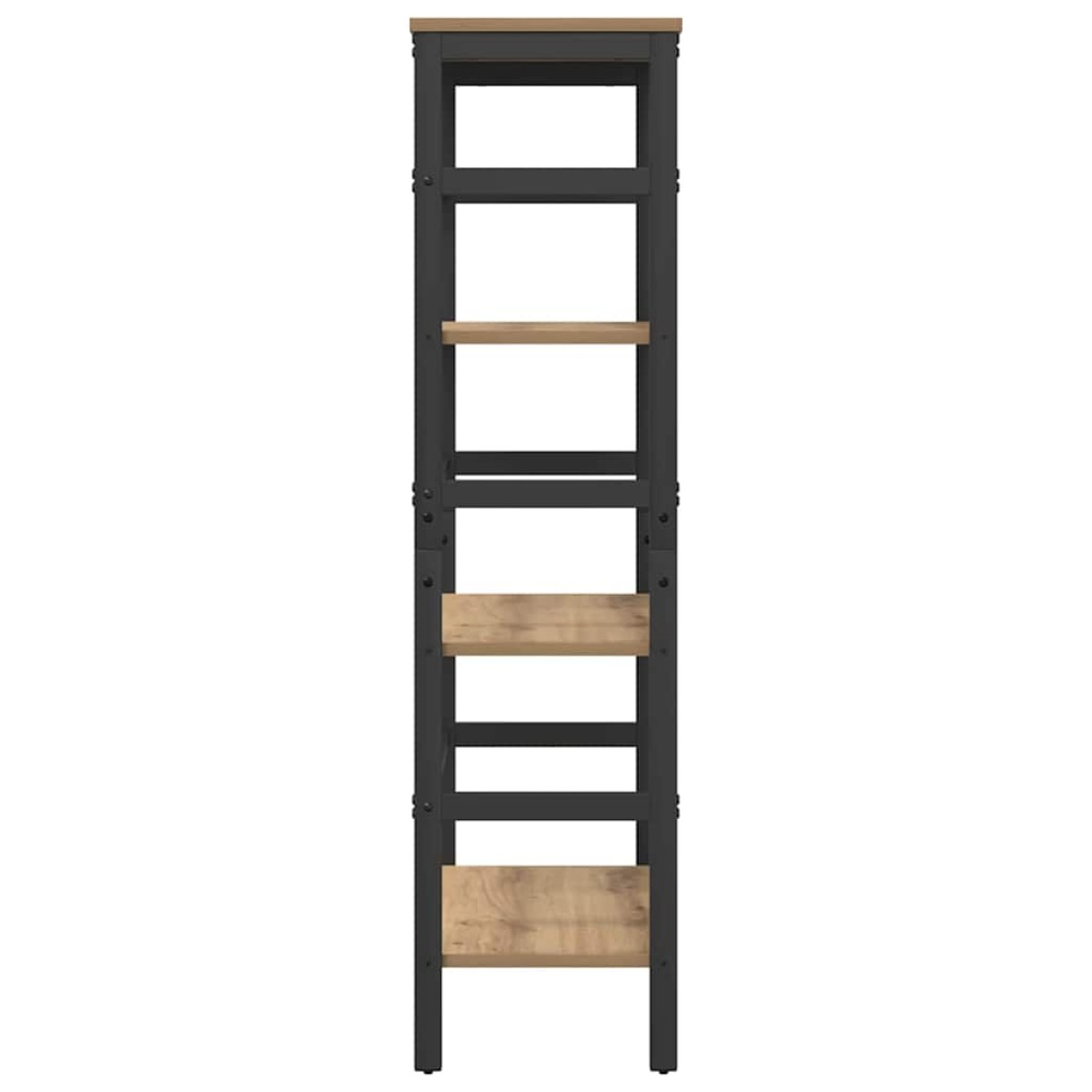 vidaXL Ράφι Βιβλίων 3 επιπέδων 60 x 29,5 x 115 εκ Επεξεργασμένο Ξύλο