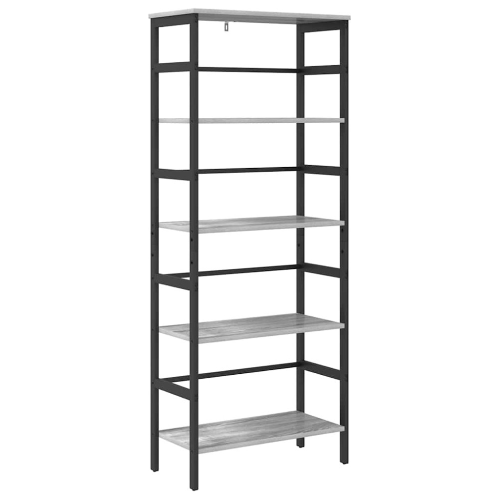 vidaXL Ράφι Βιβλίων 4 επιπέδων 60 x 29,5 x 149 εκ Επεξεργασμένο Ξύλο