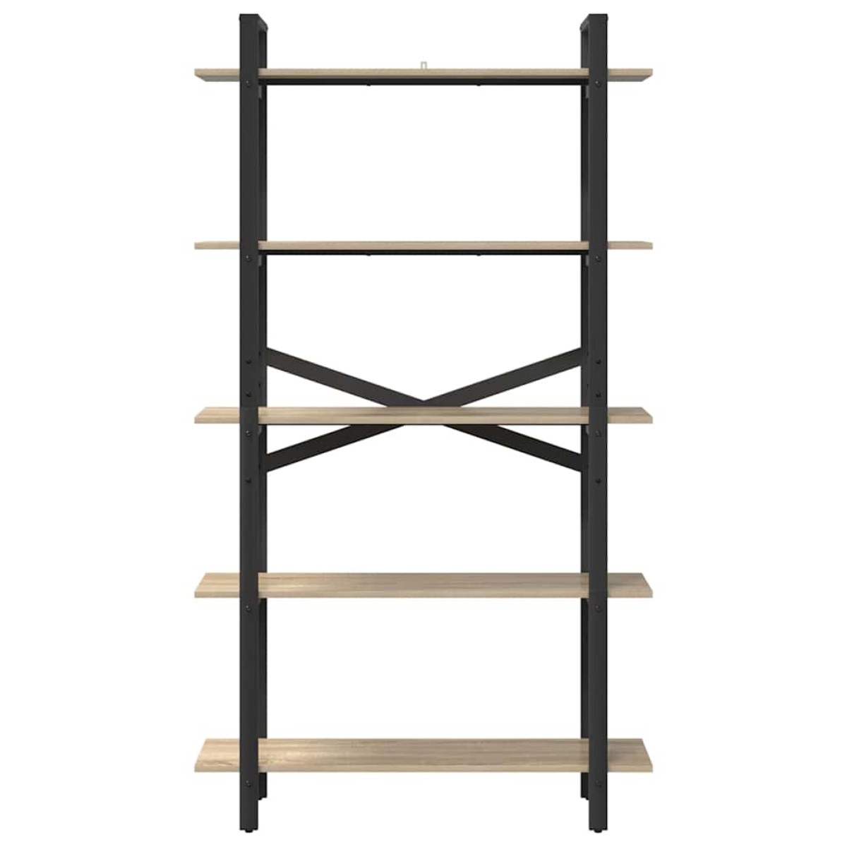 vidaXL Ράφι Βιβλίων 5 επιπέδων 100 x 33,5 x 178 εκ Επεξεργασμένο Ξύλο