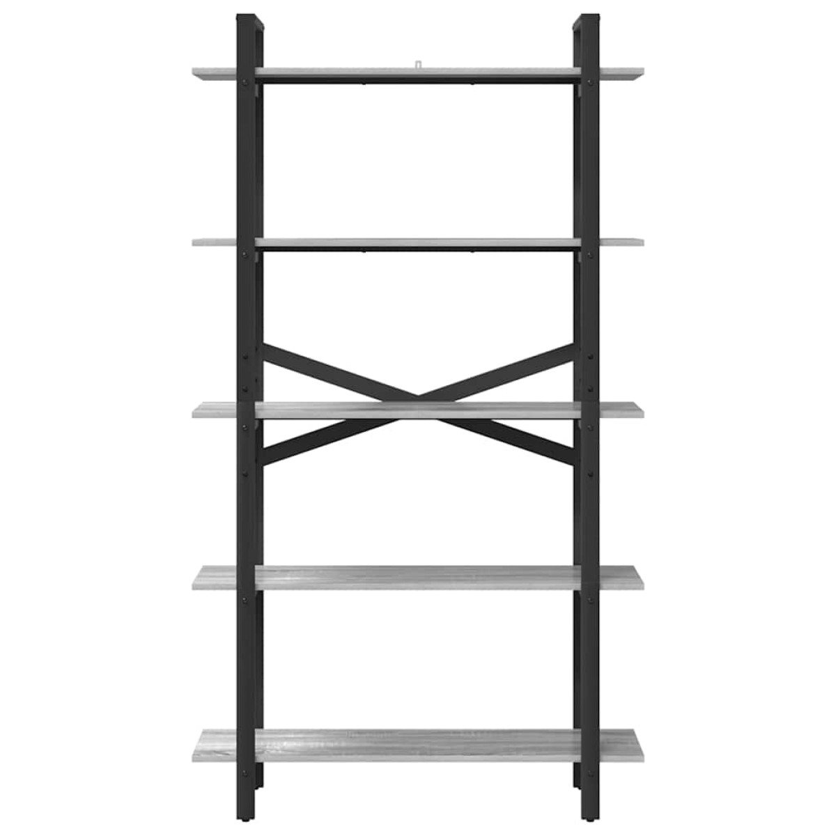 vidaXL Ράφι Βιβλίων 5 επιπέδων 100 x 33,5 x 178 εκ Επεξεργασμένο Ξύλο