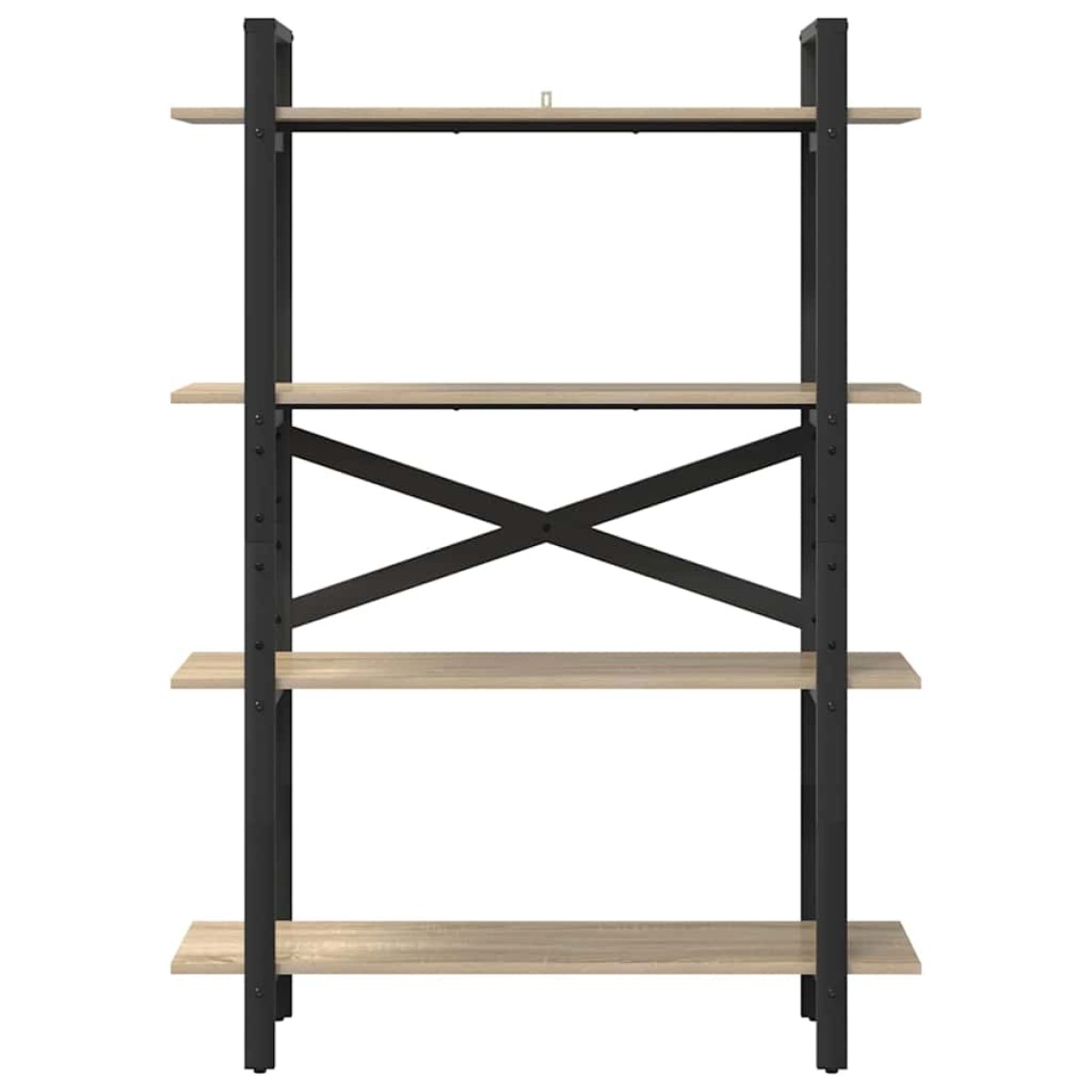vidaXL Ράφι Βιβλίων 4 επιπέδων 100 x 33,5 x 140 εκ Επεξεργασμένο Ξύλο