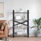 vidaXL Ράφι Βιβλίων 4 επιπέδων 100 x 33,5 x 140 εκ Επεξεργασμένο Ξύλο