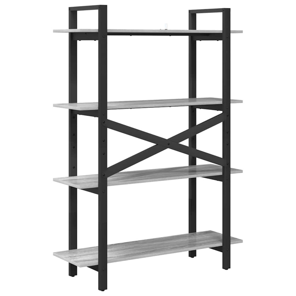 vidaXL Ράφι Βιβλίων 4 επιπέδων 100 x 33,5 x 140 εκ Επεξεργασμένο Ξύλο