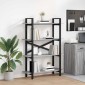 vidaXL Ράφι Βιβλίων 4 επιπέδων 100 x 33,5 x 140 εκ Επεξεργασμένο Ξύλο