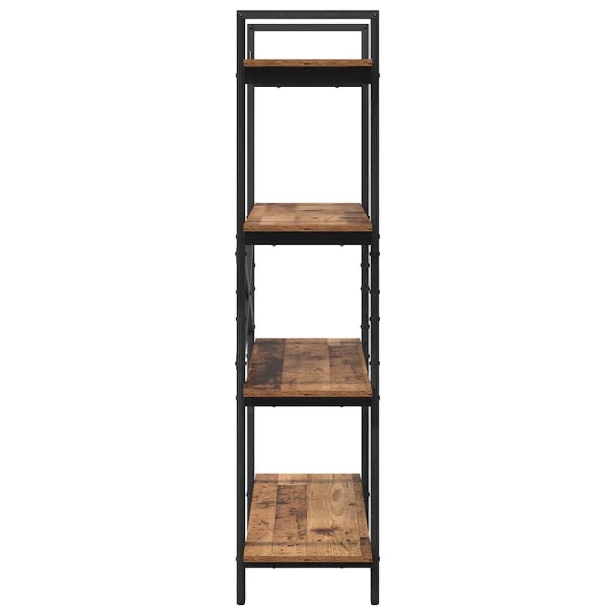 vidaXL Ράφι Βιβλίων 4 επιπέδων 100 x 33,5 x 140 εκ Επεξεργασμένο Ξύλο