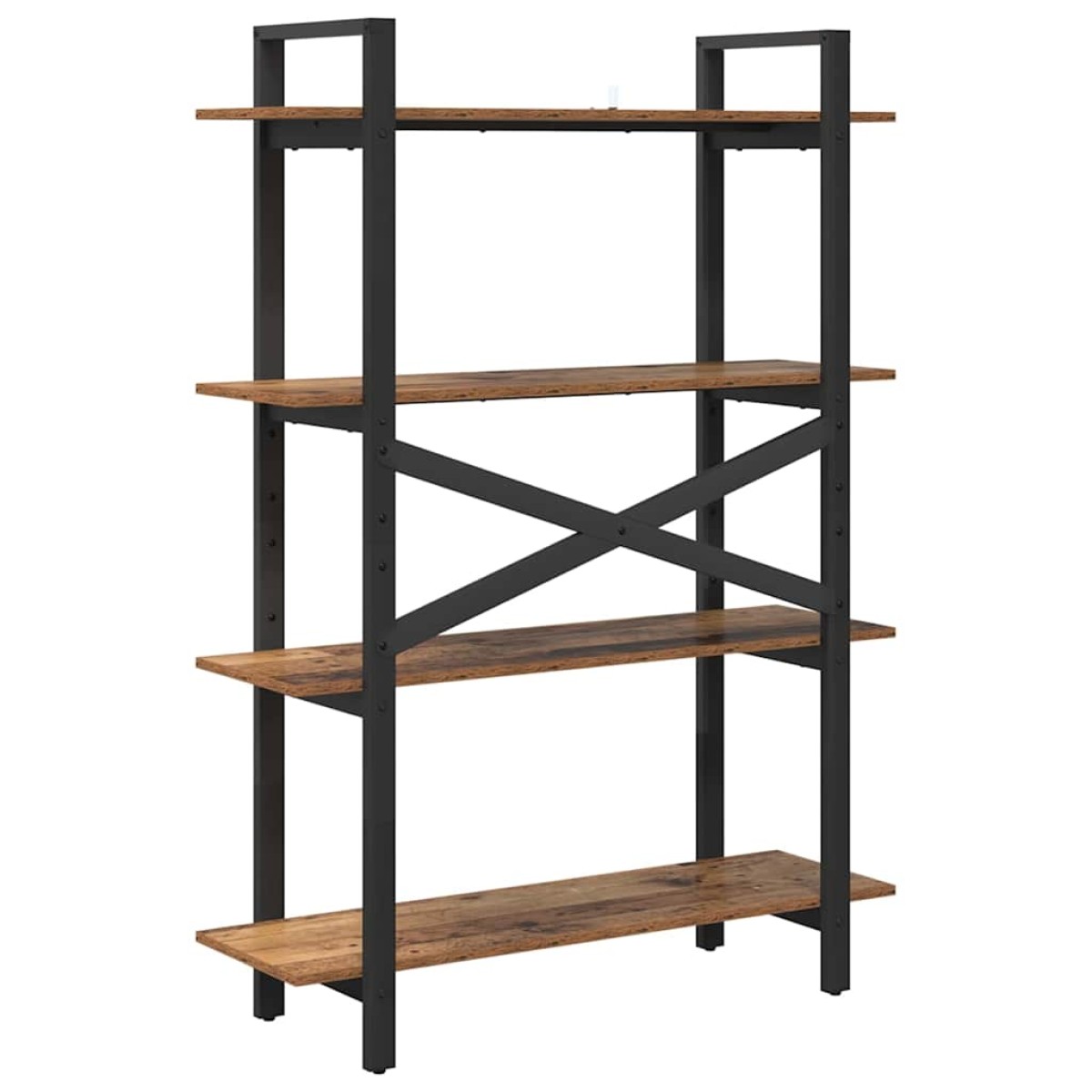 vidaXL Ράφι Βιβλίων 4 επιπέδων 100 x 33,5 x 140 εκ Επεξεργασμένο Ξύλο