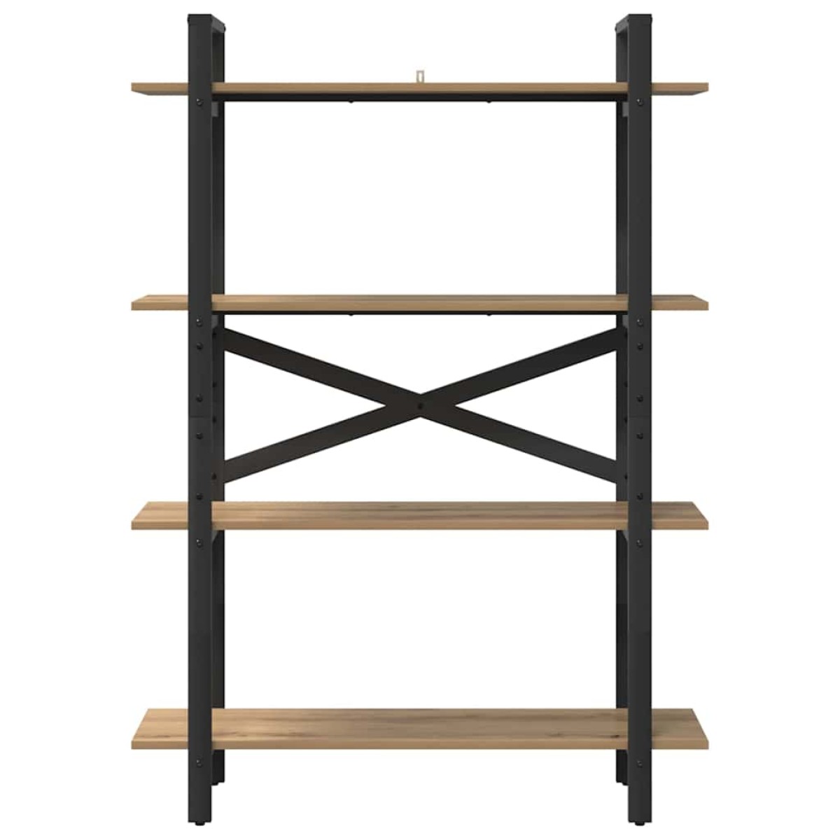 vidaXL Ράφι Βιβλίων 4 επιπέδων 100 x 33,5 x 140 εκ Επεξεργασμένο Ξύλο