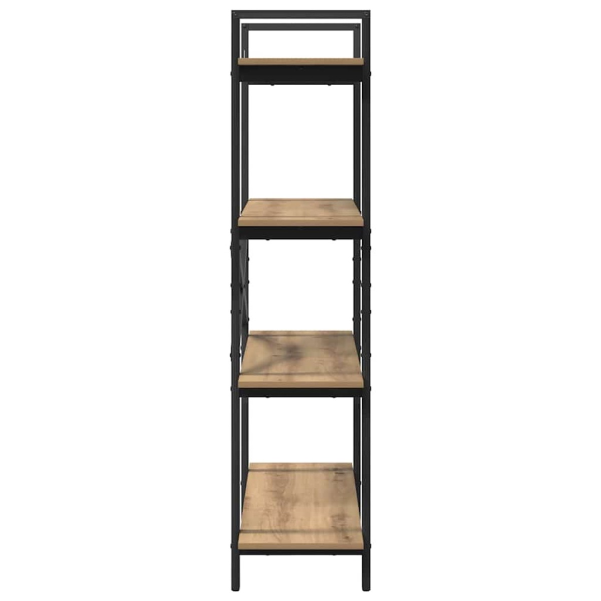 vidaXL Ράφι Βιβλίων 4 επιπέδων 100 x 33,5 x 140 εκ Επεξεργασμένο Ξύλο
