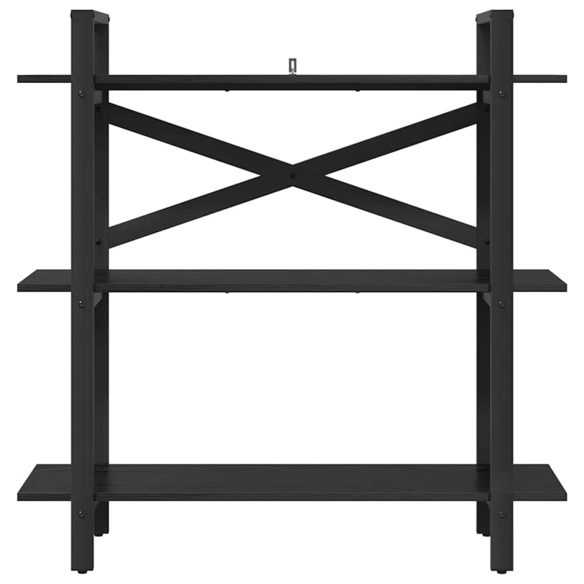 vidaXL Ράφι Βιβλίων 3 επιπέδων 100 x 33,5 x 102 εκ Επεξεργασμένο Ξύλο