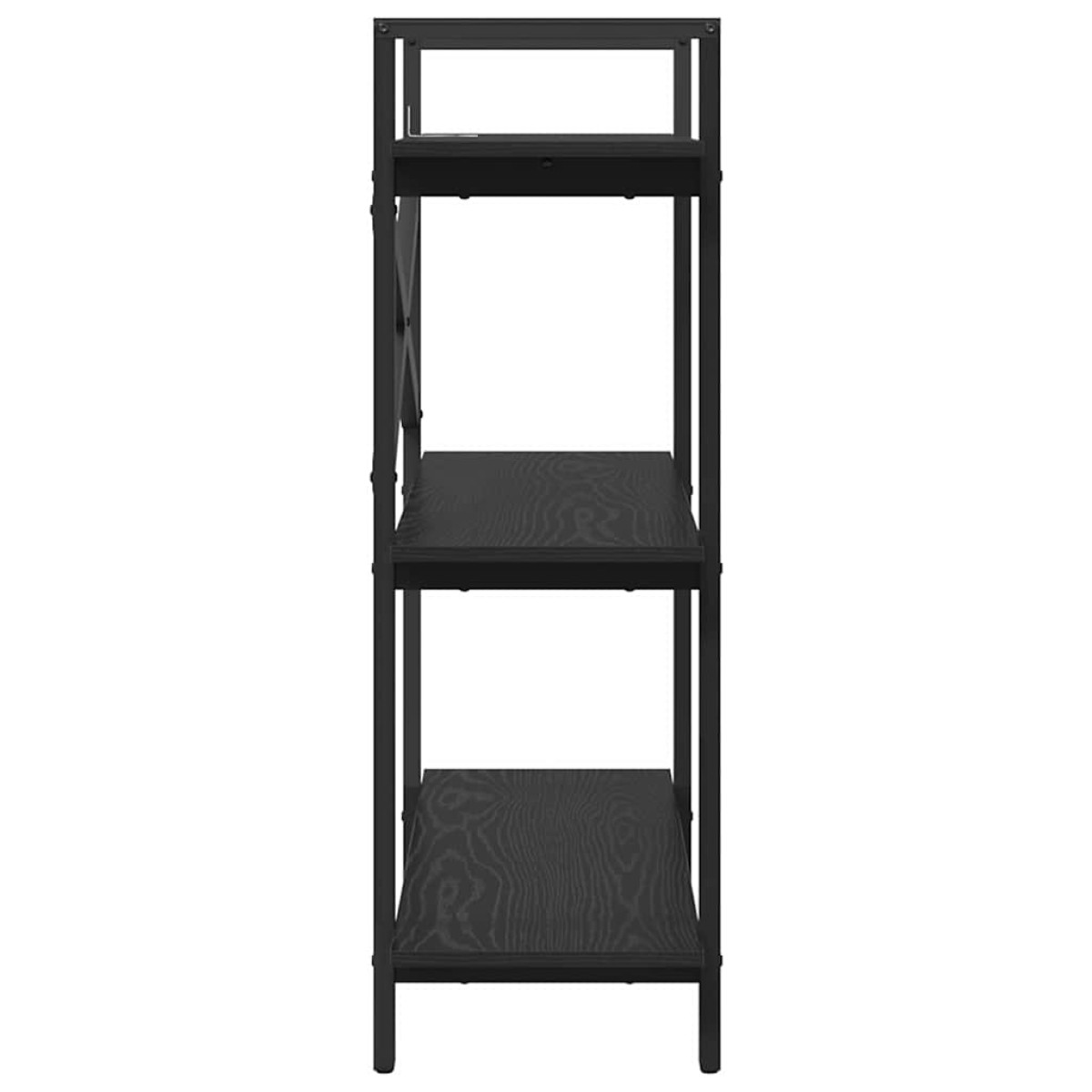 vidaXL Ράφι Βιβλίων 3 επιπέδων 100 x 33,5 x 102 εκ Επεξεργασμένο Ξύλο
