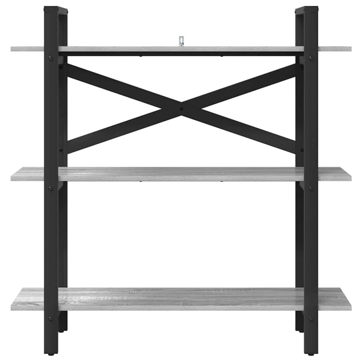 vidaXL Ράφι Βιβλίων 3 επιπέδων 100 x 33,5 x 102 εκ Επεξεργασμένο Ξύλο