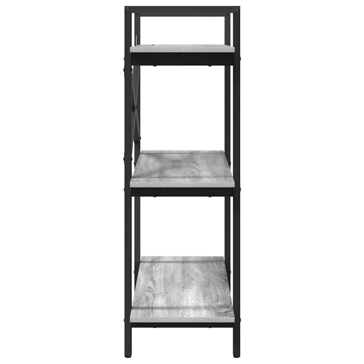 vidaXL Ράφι Βιβλίων 3 επιπέδων 100 x 33,5 x 102 εκ Επεξεργασμένο Ξύλο