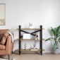 vidaXL Ράφι Βιβλίων 3 επιπέδων 100 x 33,5 x 102 εκ Επεξεργασμένο Ξύλο