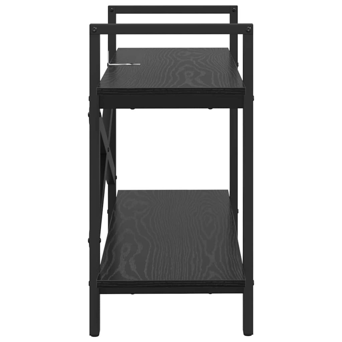 vidaXL Ράφι Βιβλίων 2 επιπέδων 100 x 33,5 x 64 εκ Επεξεργασμένο Ξύλο