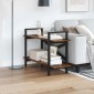 vidaXL Ράφι Βιβλίων 2 επιπέδων 100 x 33,5 x 64 εκ Επεξεργασμένο Ξύλο