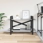vidaXL Ράφι Βιβλίων 2 επιπέδων 100 x 33,5 x 64 εκ Επεξεργασμένο Ξύλο