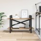 vidaXL Ράφι Βιβλίων 2 επιπέδων 100 x 33,5 x 64 εκ Επεξεργασμένο Ξύλο