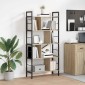 vidaXL Ράφι Βιβλίων 9 επιπέδων 75 x 30 x 156 εκ. Επεξεργασμένο Ξύλο