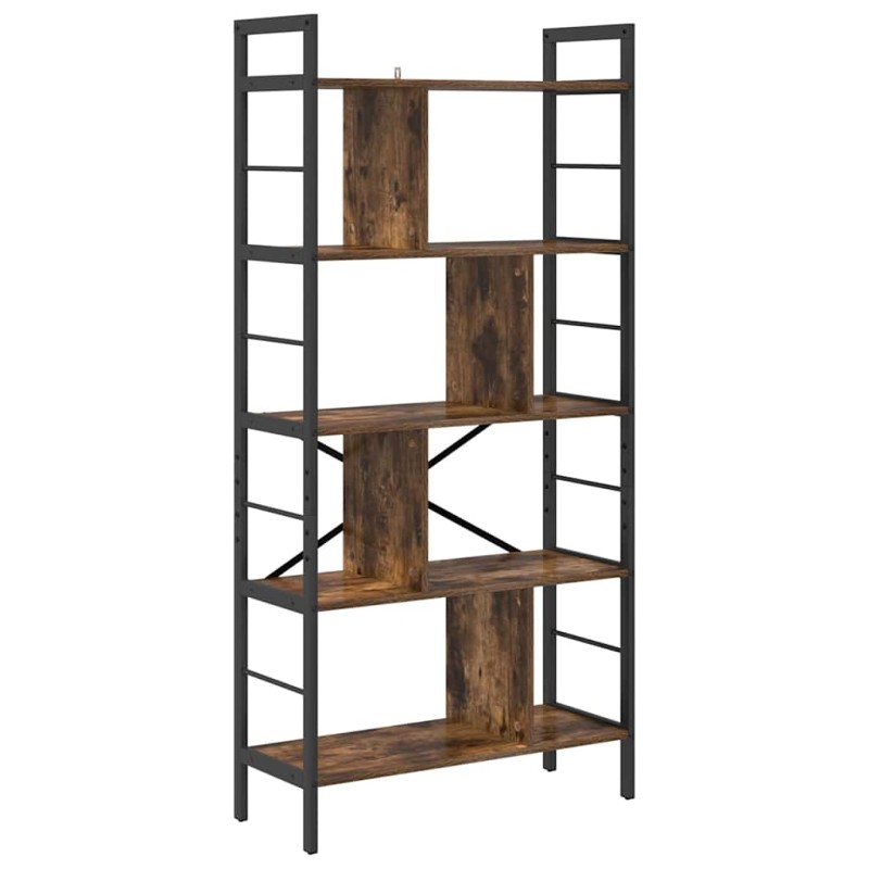 vidaXL Ράφι Βιβλίων 9 επιπέδων 75 x 30 x 156 εκ. Επεξεργασμένο Ξύλο